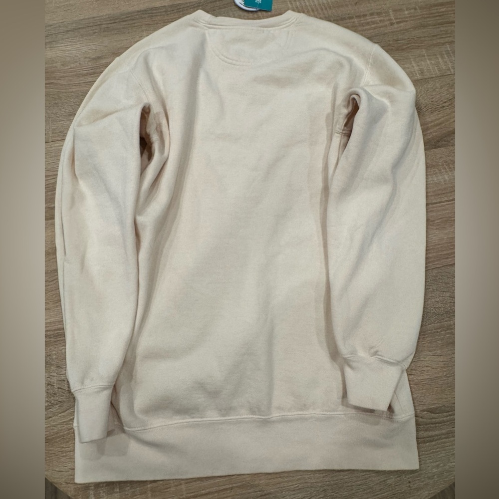 Comfort Colors Men's Off-White Crewneck Sweater